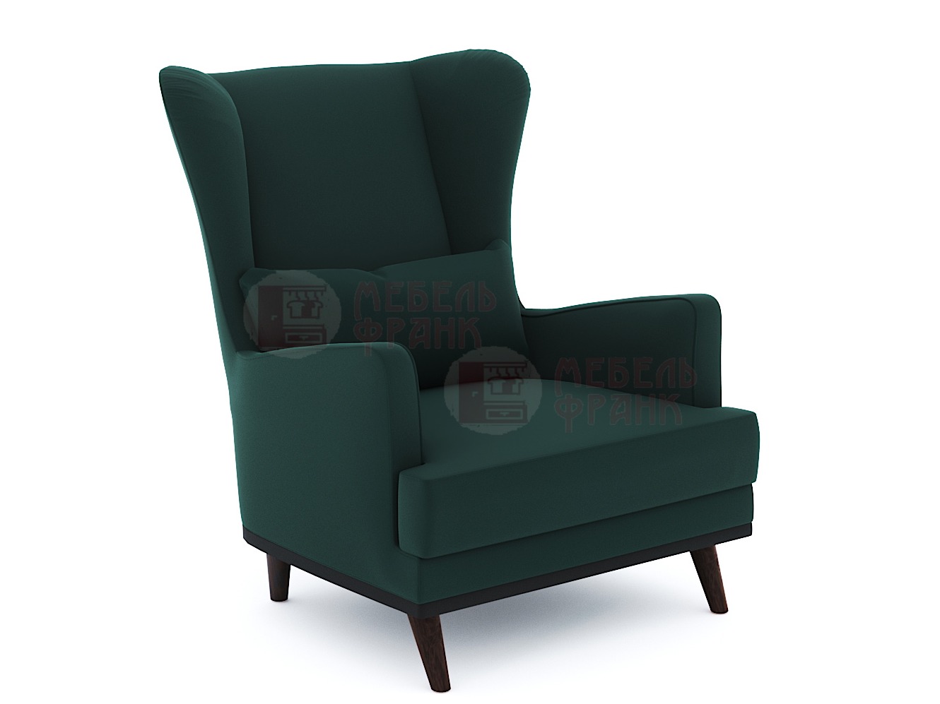 Кресло Оскар темно-зеленый