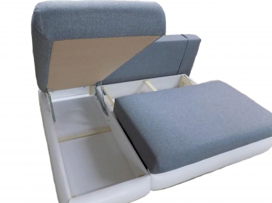 Угловой диван Фиджи ящик для белья